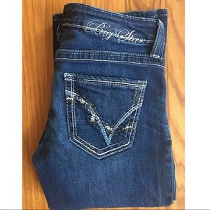 BIG STAR SWEET BOOT ULTRA LOW RISE JEANS